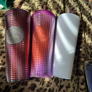 Starbucks tumblers
